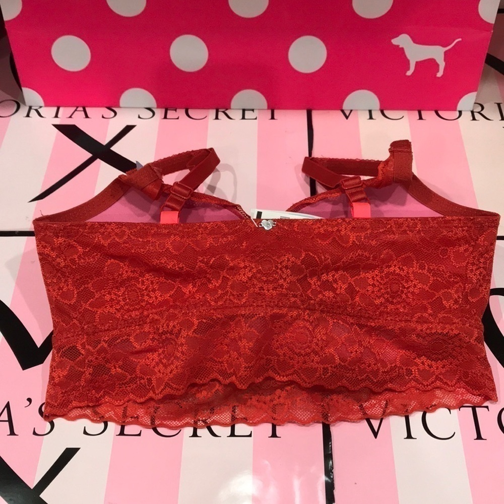 🔥ON SALE🔥2/$25🔥 💖 Pink 💖Victoria’s Secret Padded PUSHUP Bralette - Picture 2 of 6